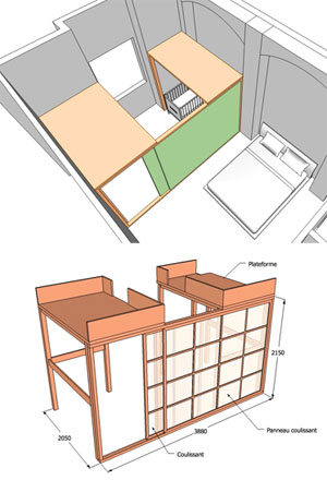 aménagement 3d maison appartement